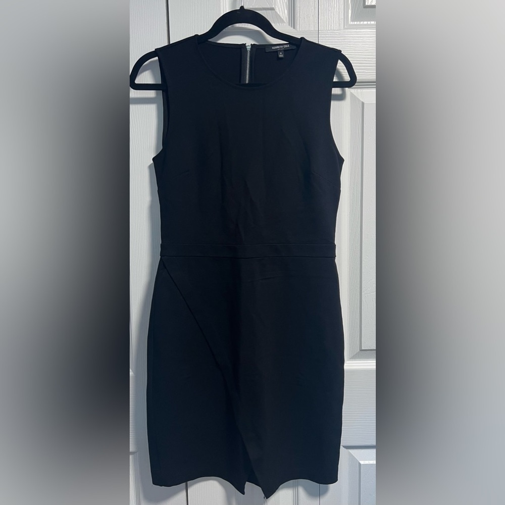 Kenneth Cole New York Midi Black Dress